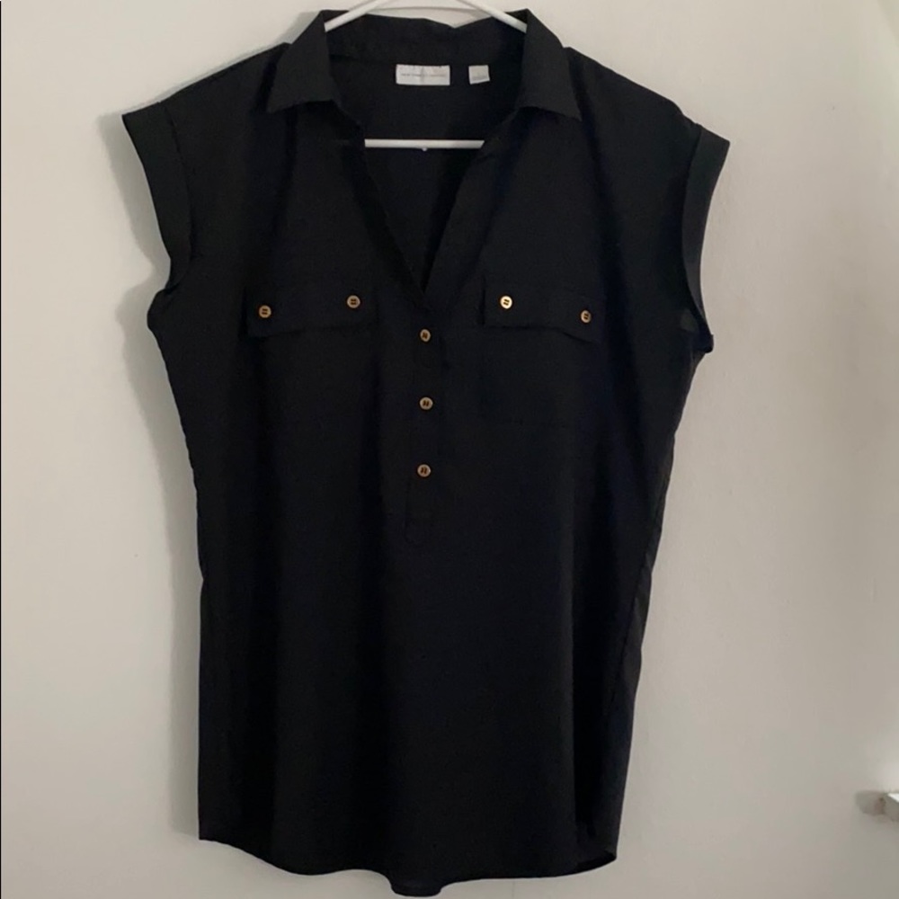 New York & Co. Black Blouse